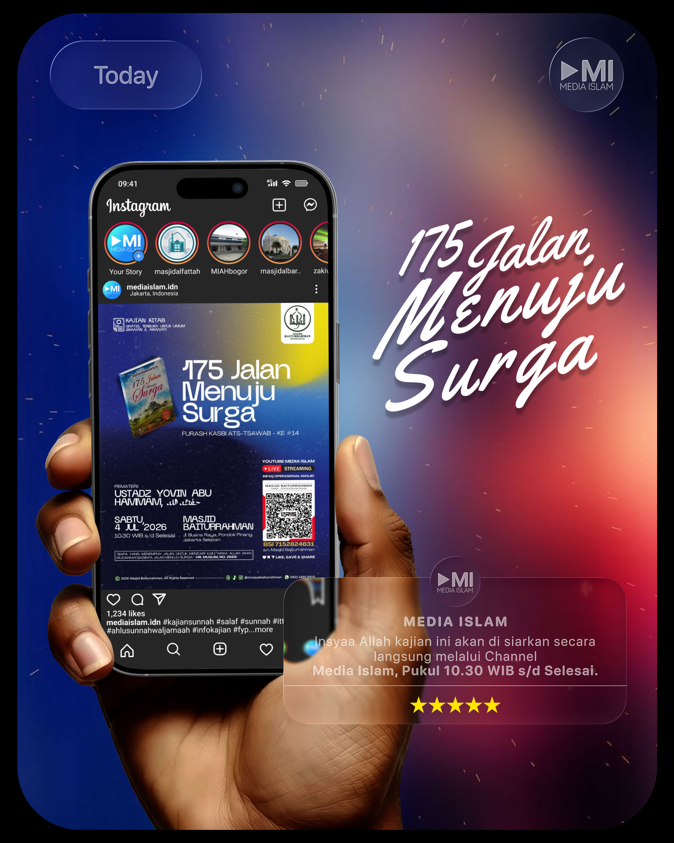 Kajian Sabtu Duha: 175 Jalan Menuju Surga #14