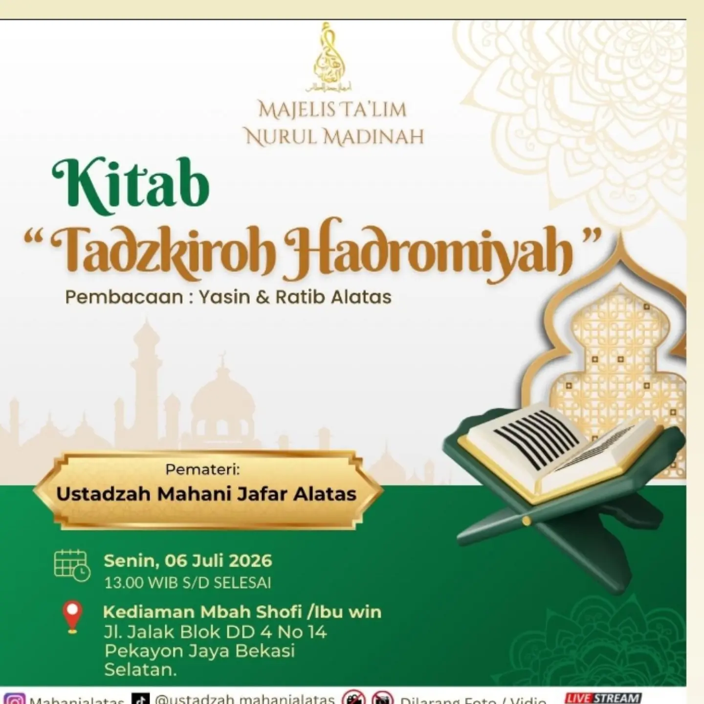 Kitab Tadzkirah Hadromiyah