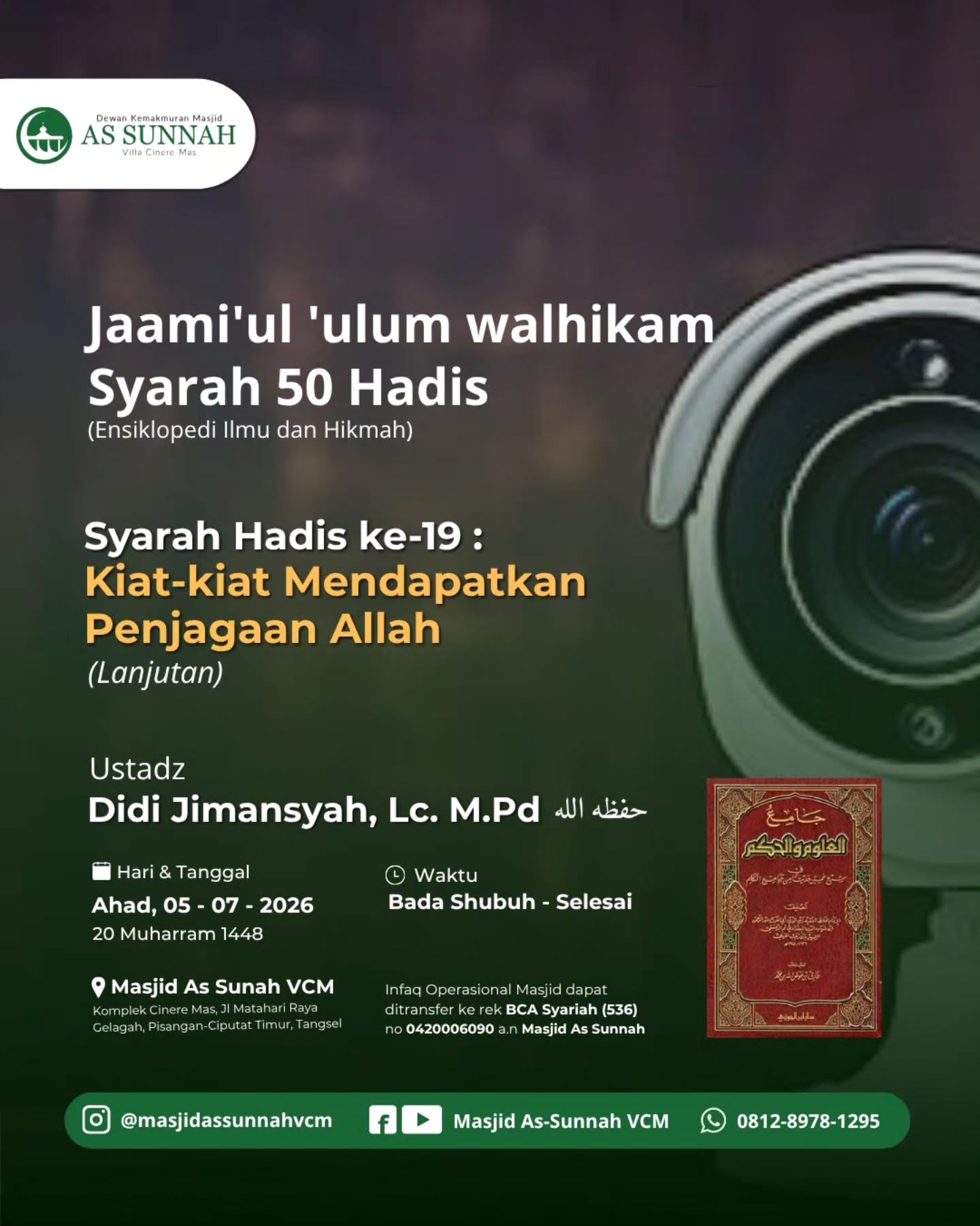 Jaami'ul 'ulum walhikam syarah 50 hadis