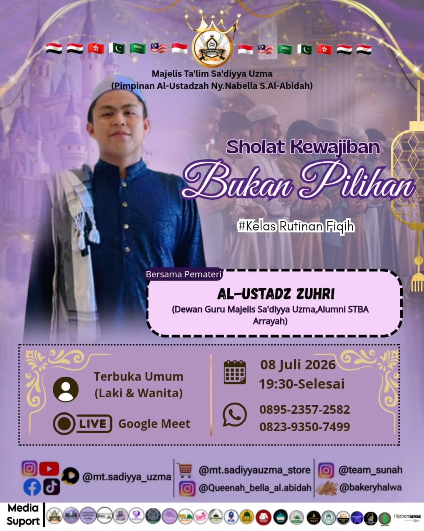 Sholat Kewajiban Bukan Pilihan