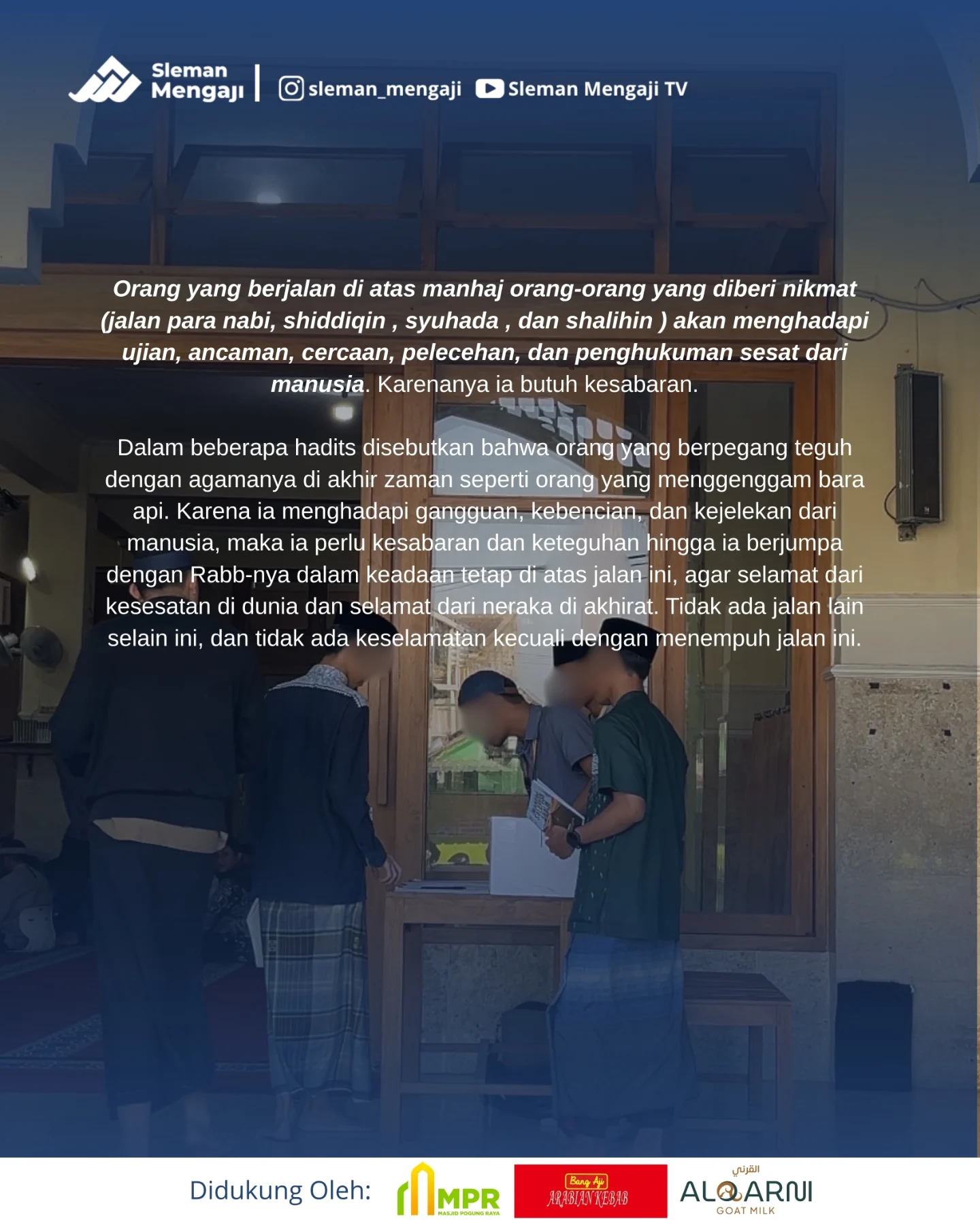 Dauroh Manhaj Bersama Ustadz Muhammad Fathoni, Lc. MA