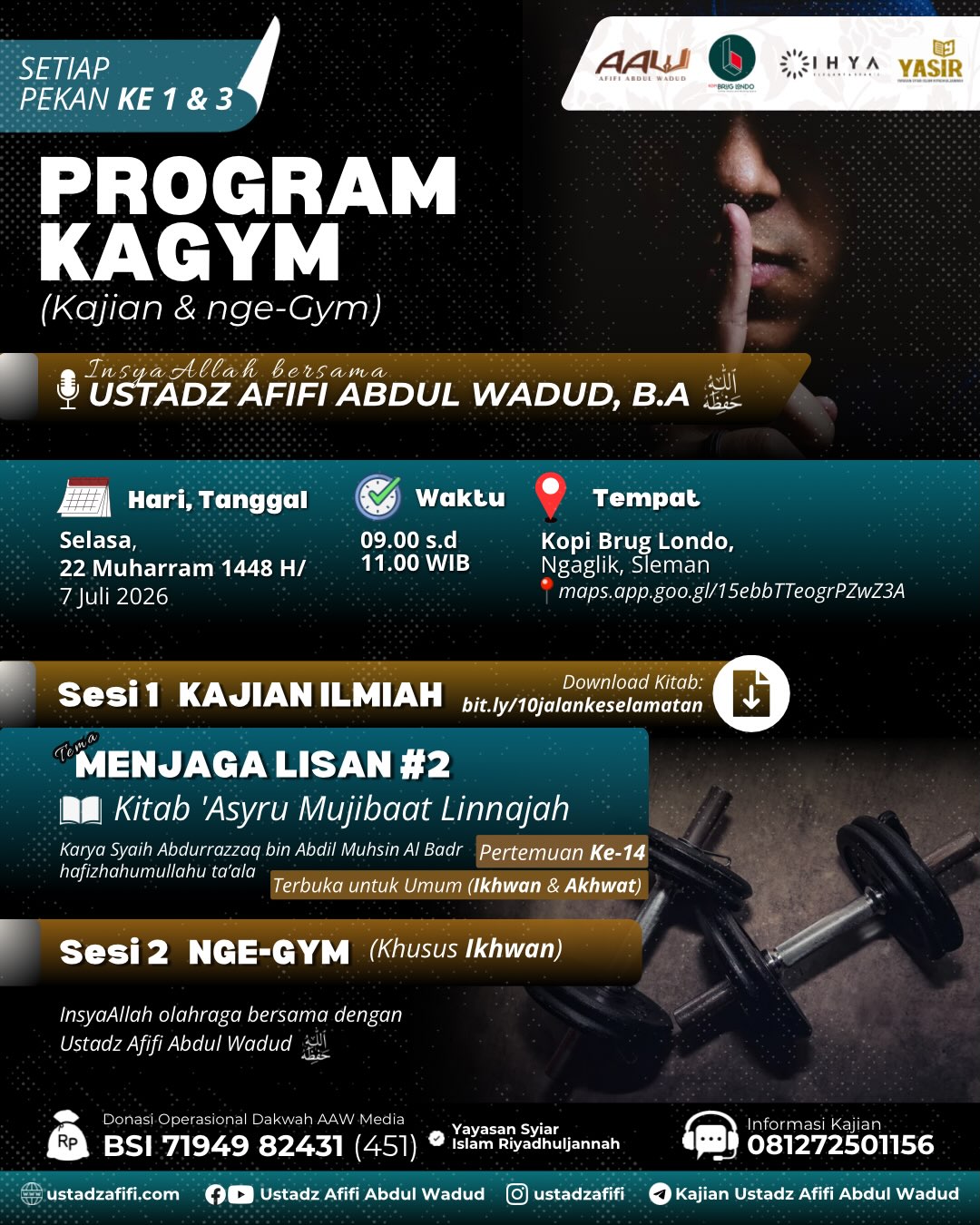 Program KaGym (Kajian & nge-Gym)