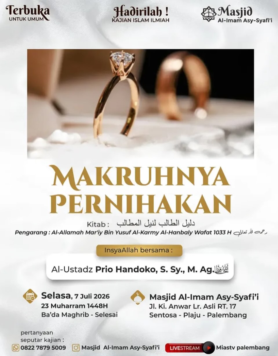 Makruhnya Pernikahkan
