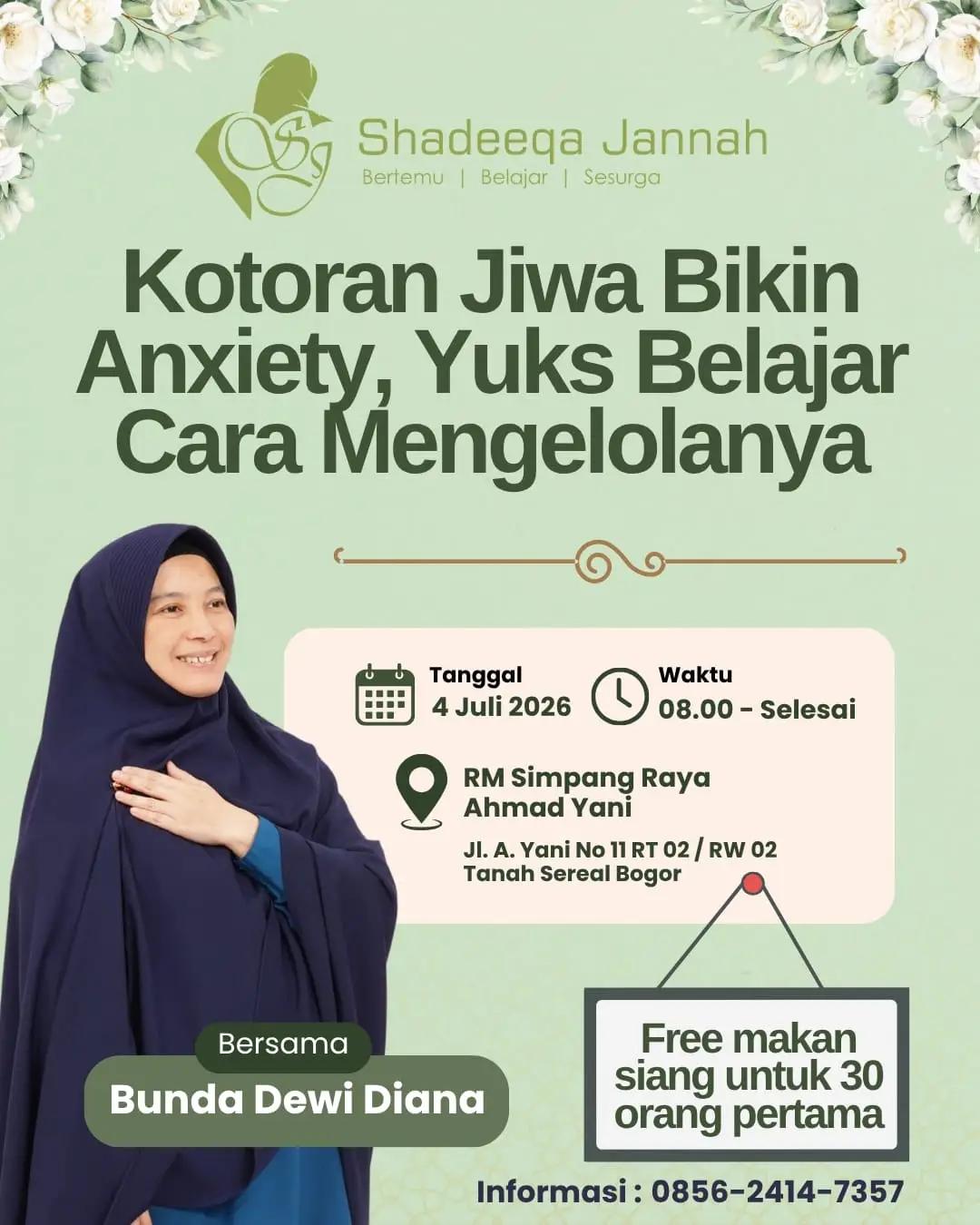 Kotoran Jiwa Bikin Anxiety, Yuk Belajar Cara Mengelolanya