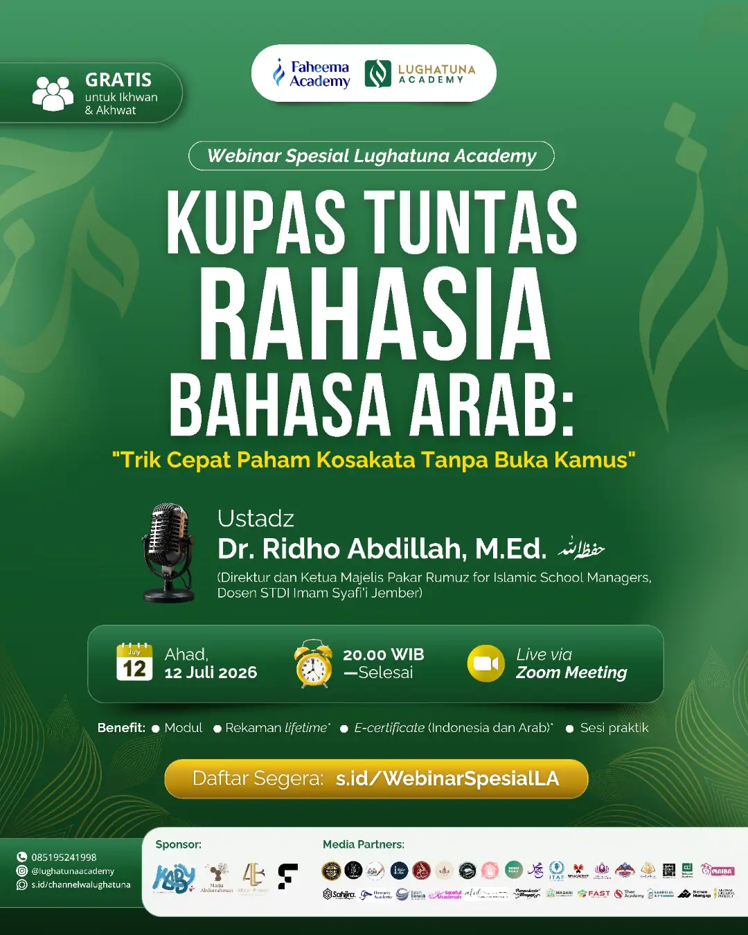 Kupas Tuntas Rahasia Bahasa Arab: Trik Cepat Paham Kosakata Tanpa Buka Kamus