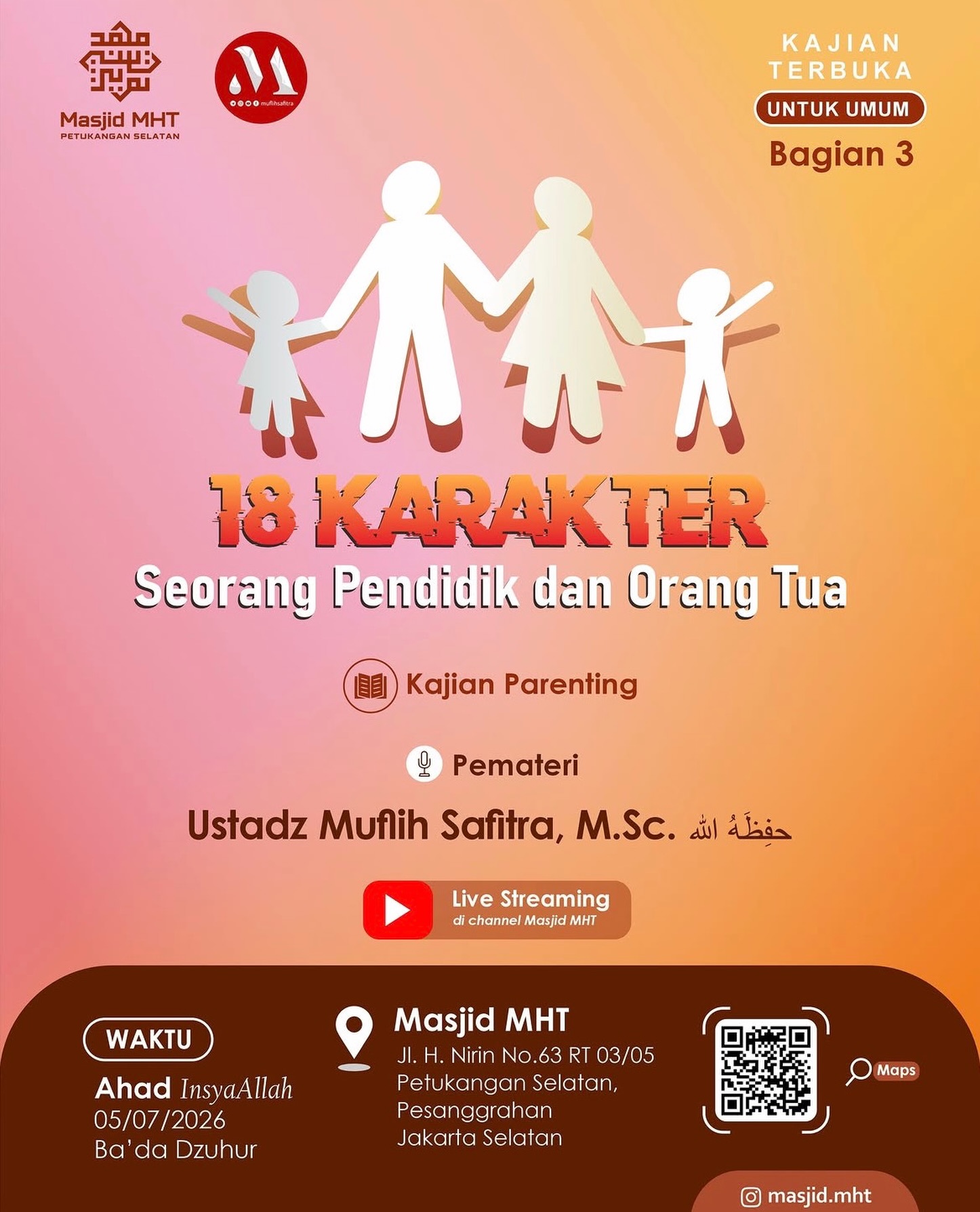 18 Karakter Seorang Pendidik dan Orang Tua
