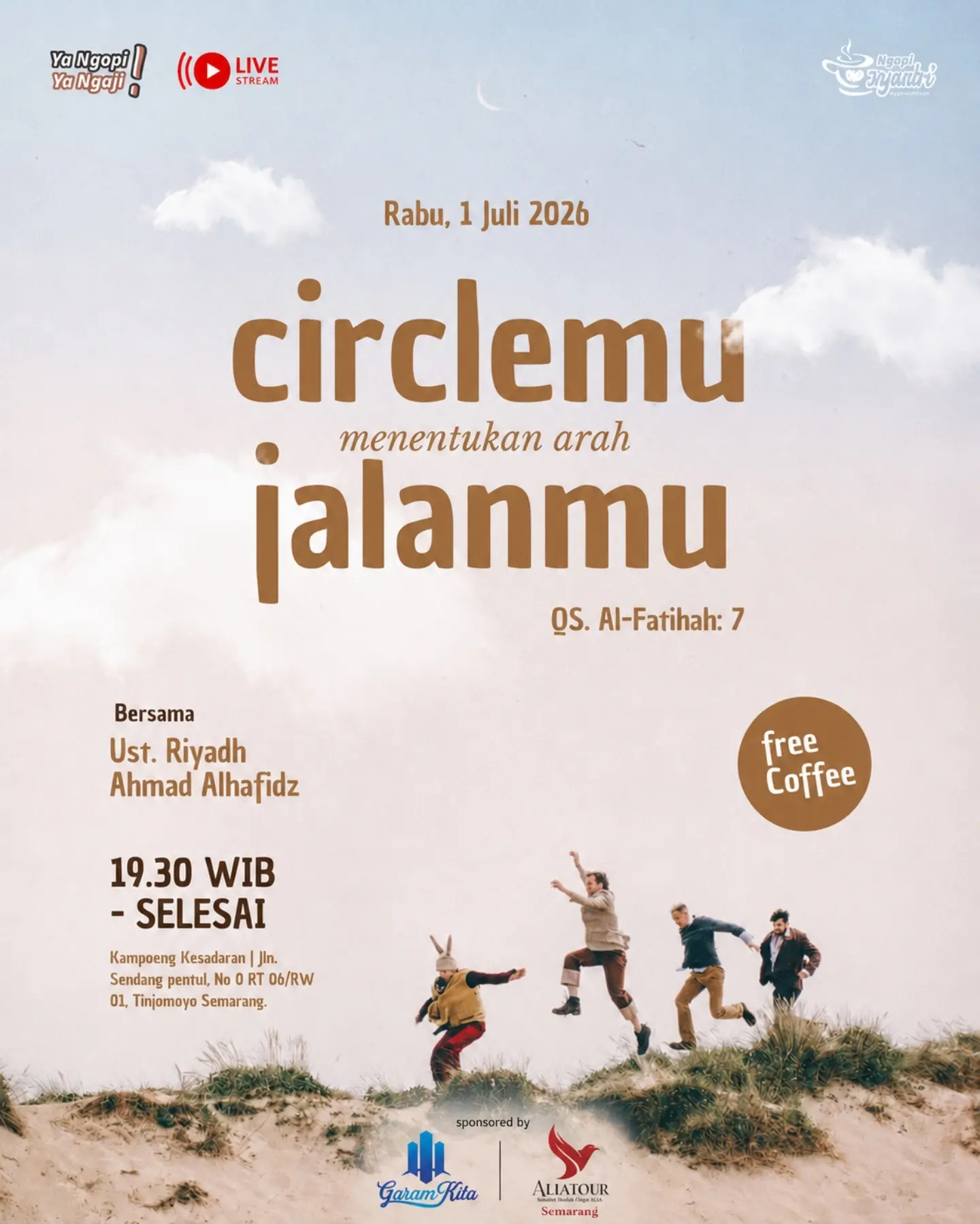 Circlemu menentukan arah Jalanmu