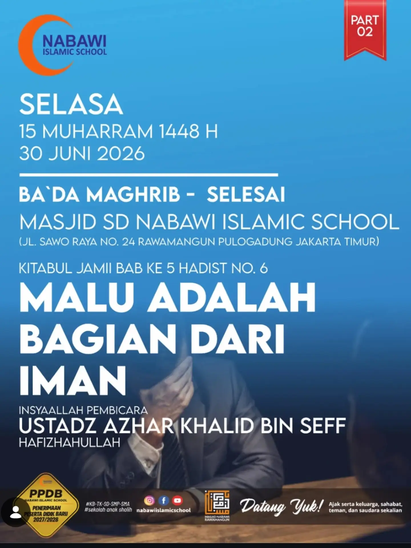 MALU ADALAH BAGIAN DARI IMAN