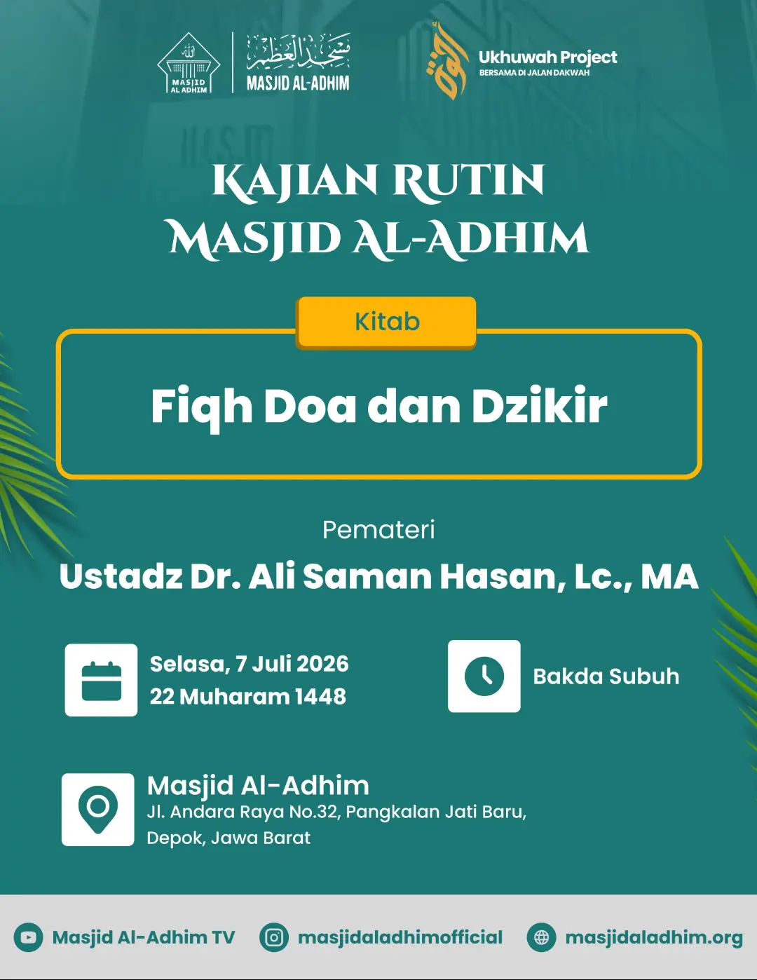 Fiqh Doa dan Dzikir