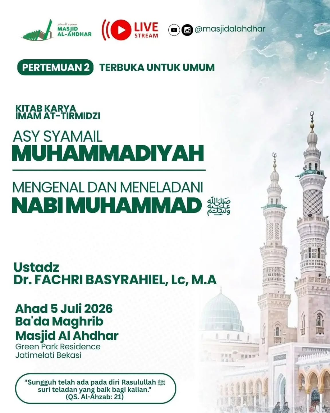 MengenaI dan Meneladani Nabi Muhammad