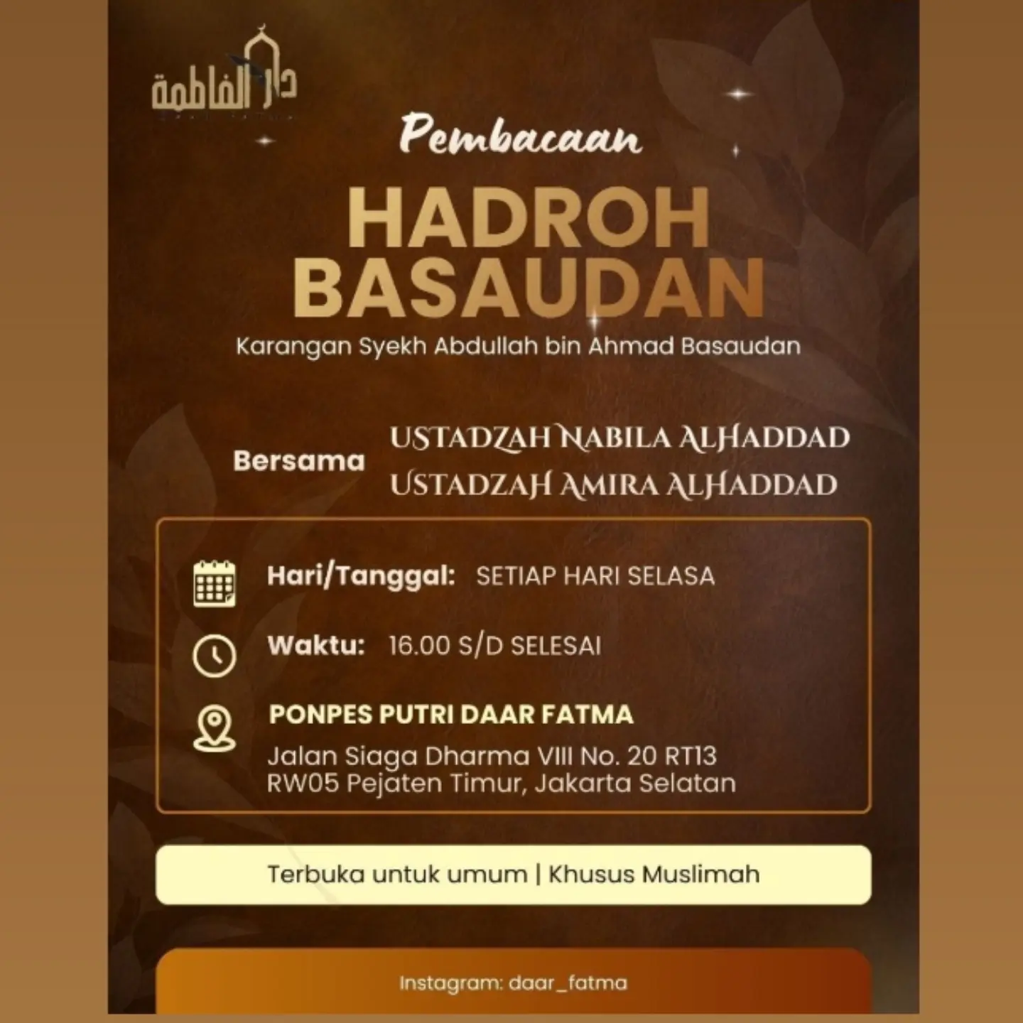 Pembacaan Hadroh Basaudan