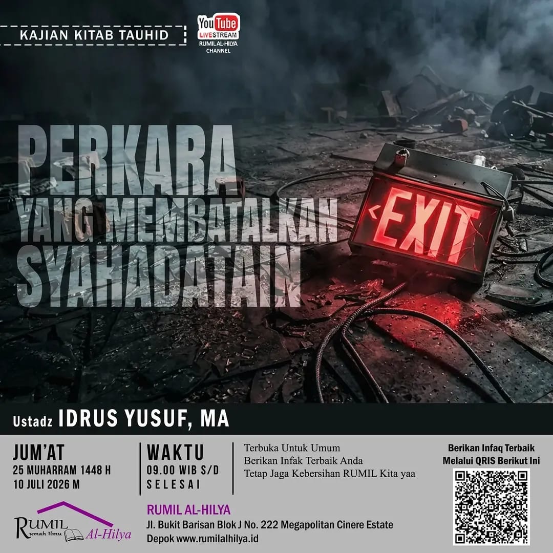 PERKARA YANG MEMBATALKAN SYAHADATAN