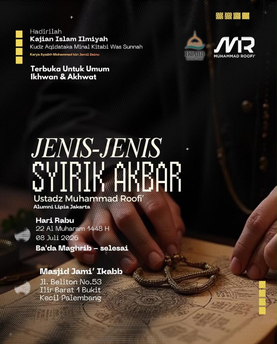 Jenis-Jenis Syirik Akbar