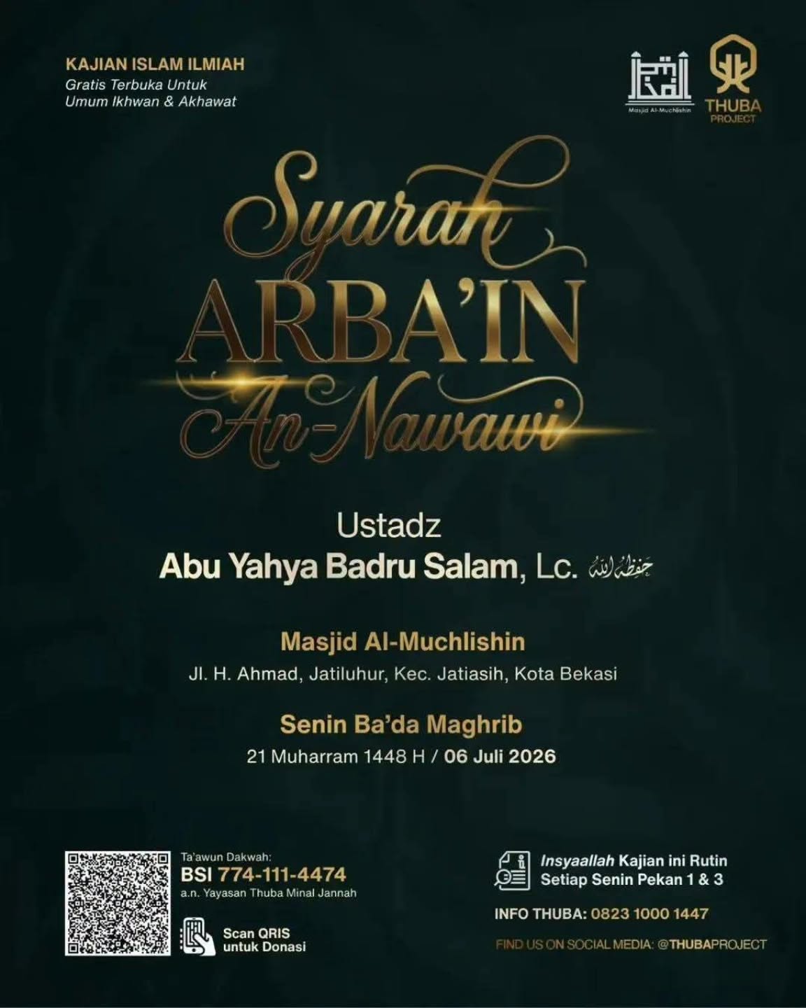 Syahadat ARBA’IN An-Nawawi