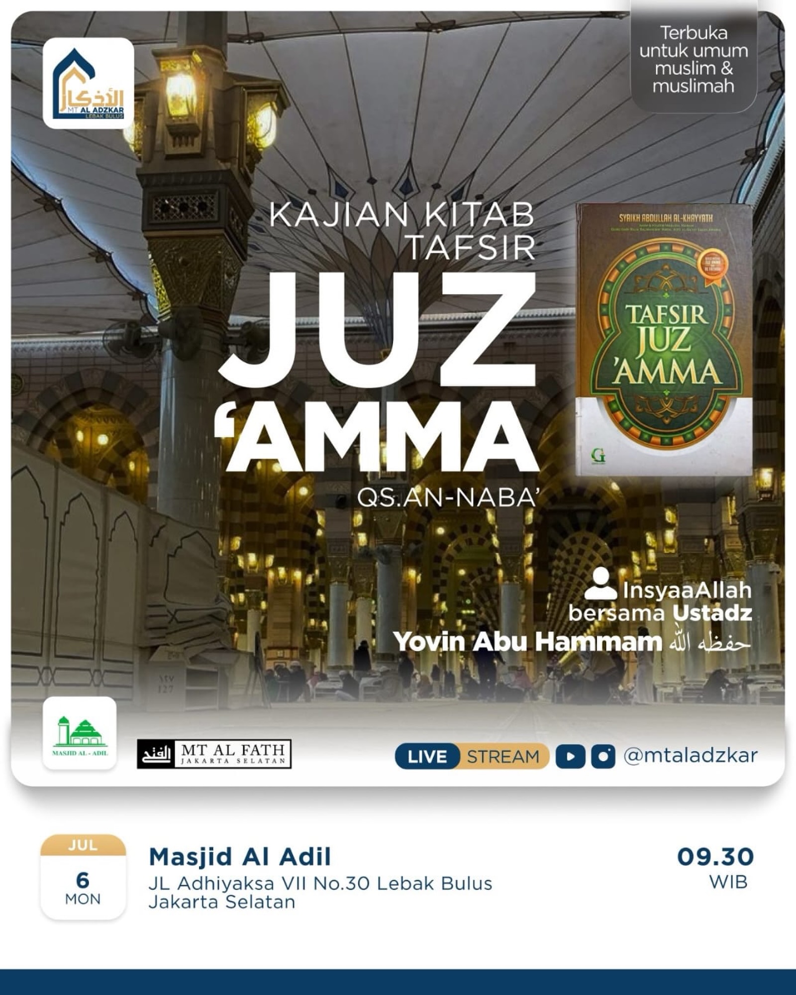 Kajian Kitab Tafsir Juz Amma
