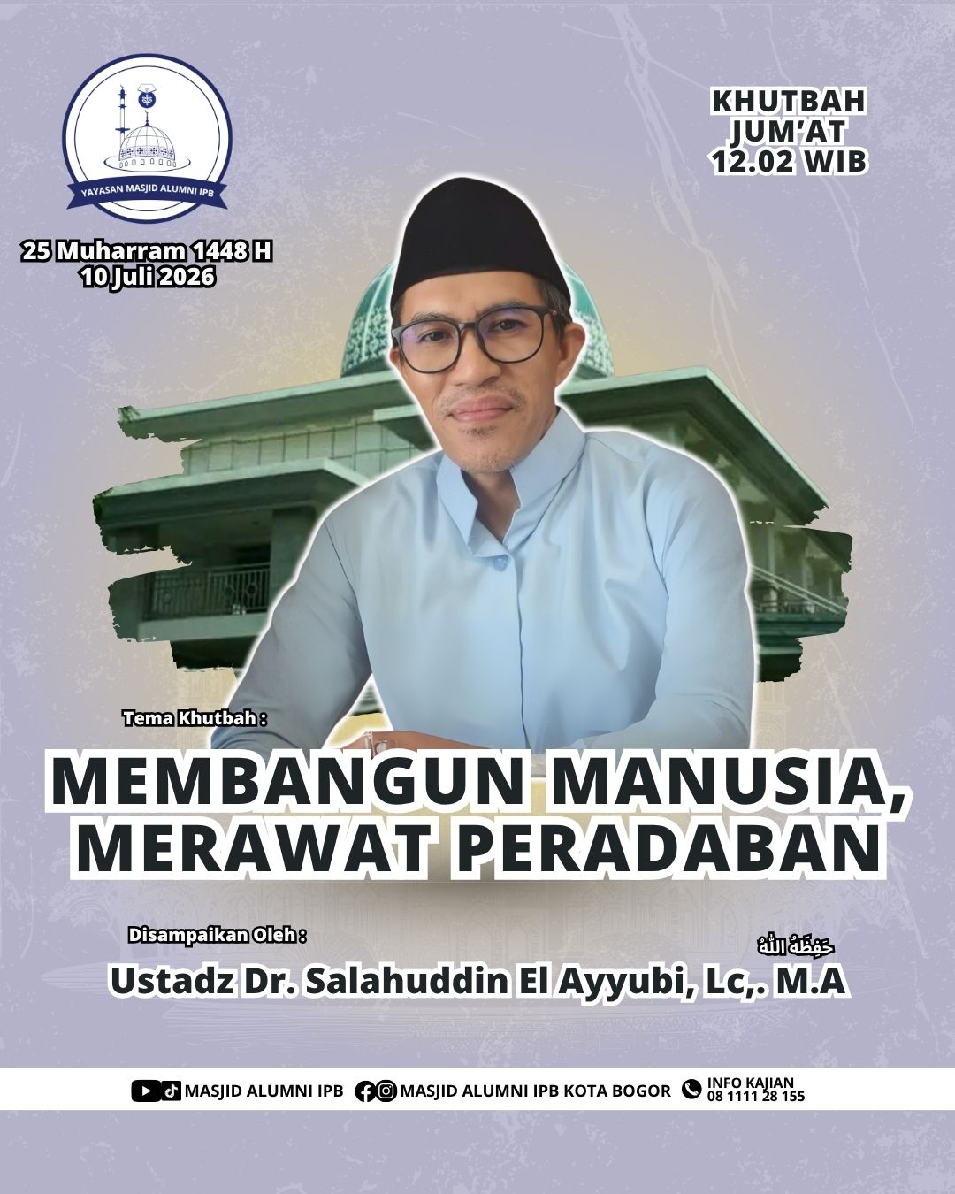 MEMBANGUN MANUSIA, MERAWAT PERADABAN