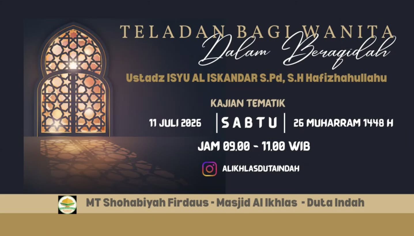 Teladan Bagi Wanita Dalam Berbagi