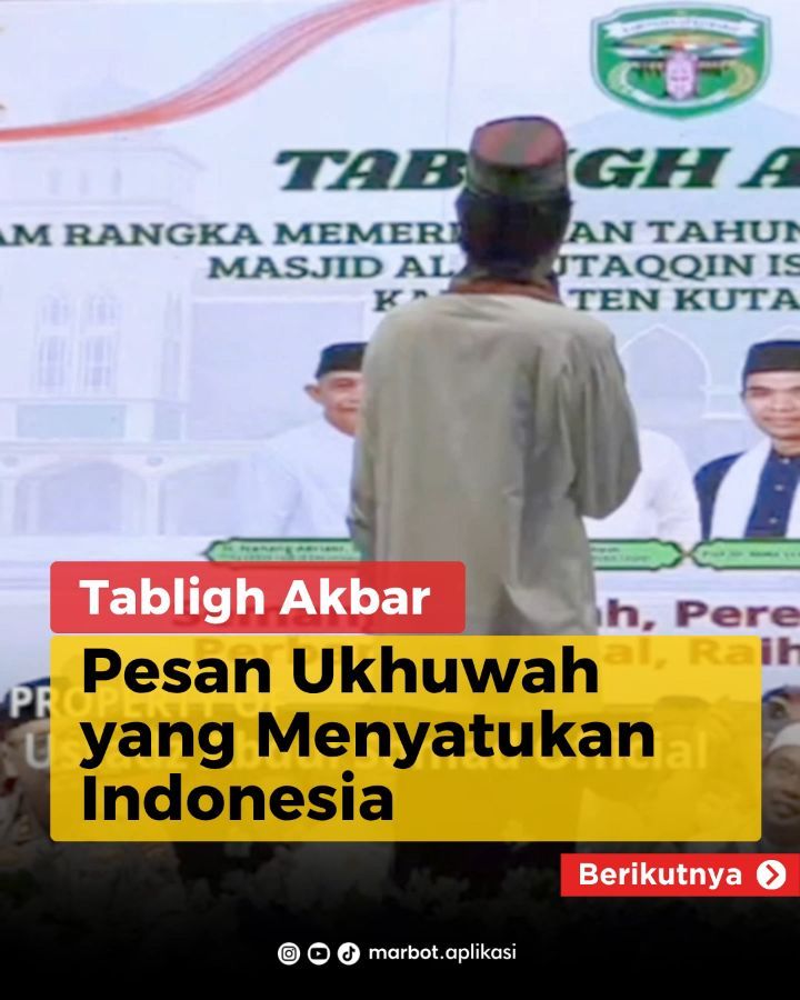 Pesan Ukhuwah yang Menyatukan Indonesia