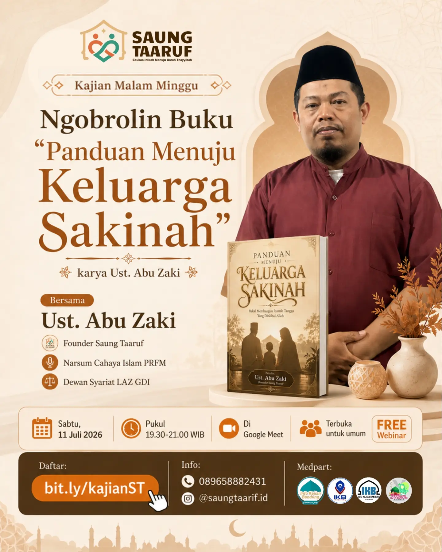 Ngobrolin Buku 'Panduan Menuju Keluarga Sakinah'