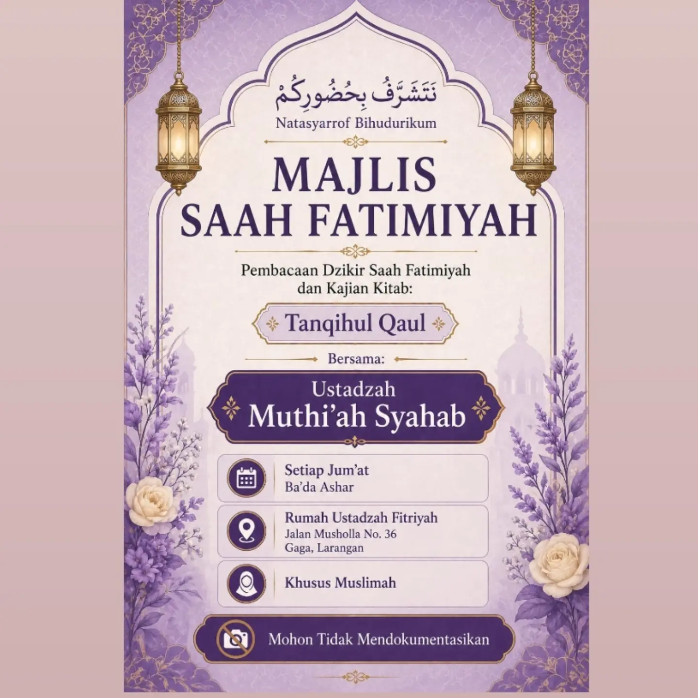 MAJLIS SAAH FATIMIYAH