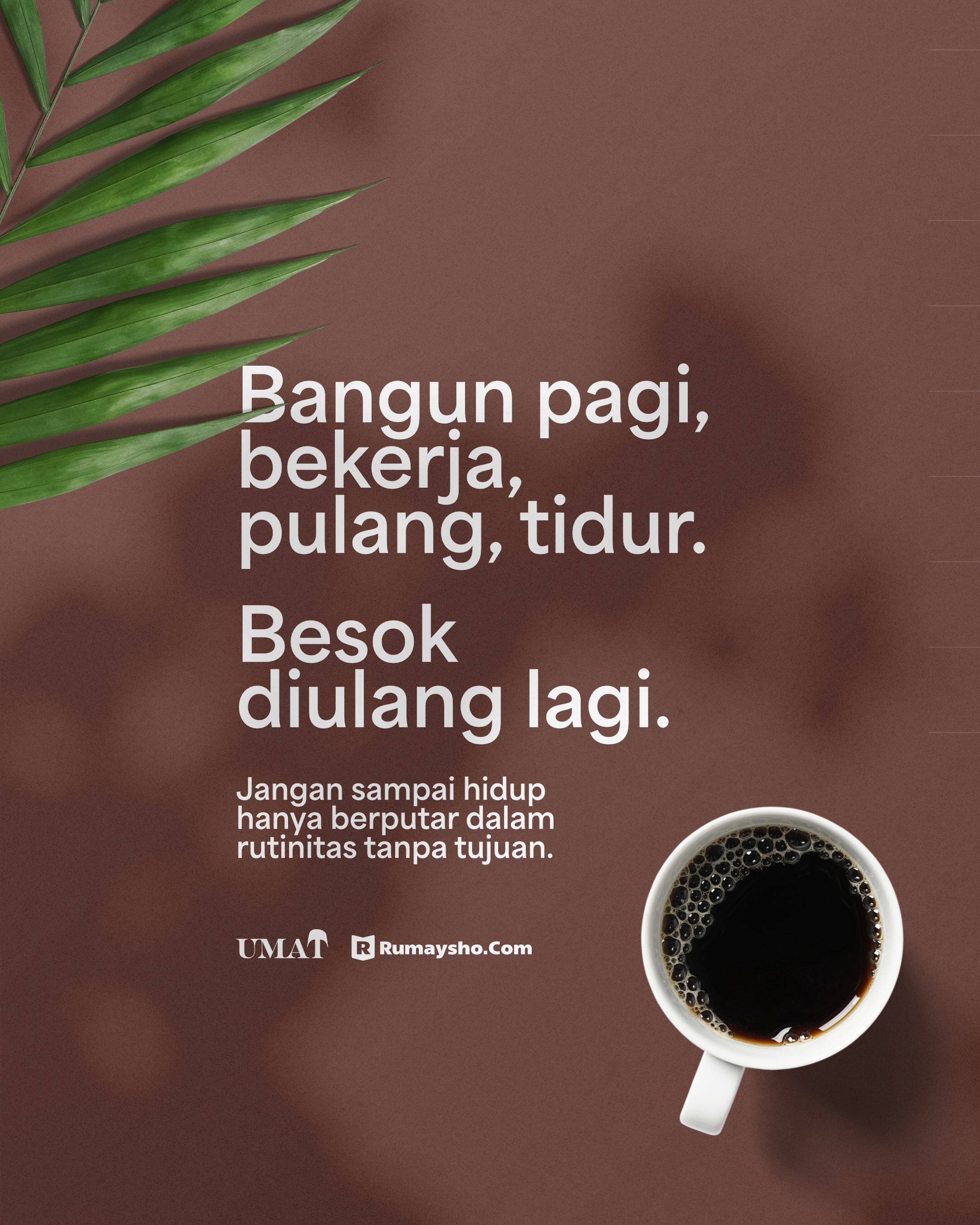Hidup tapi tak tahu arah