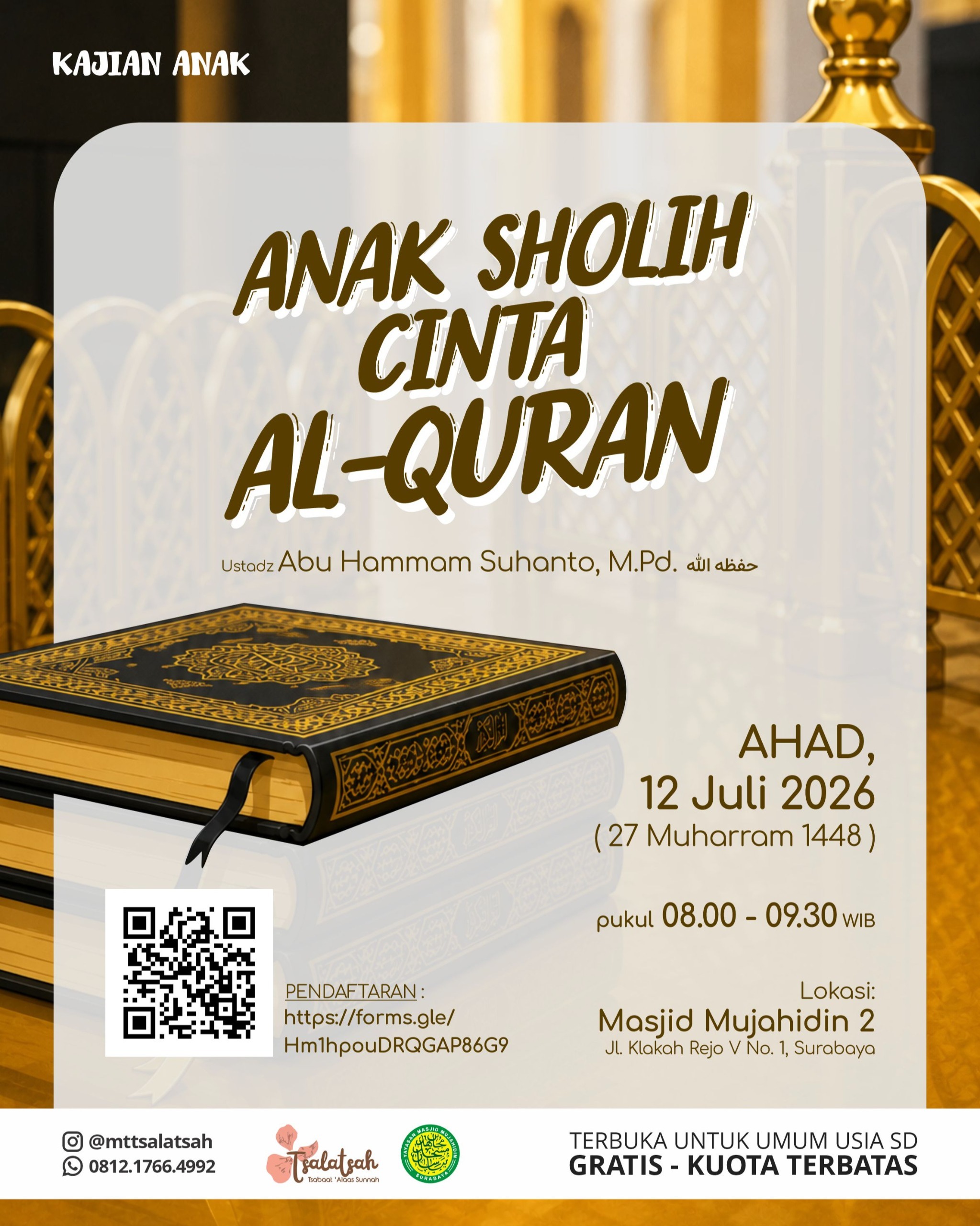ANAK SHOLIH CINTA AL-QURAN