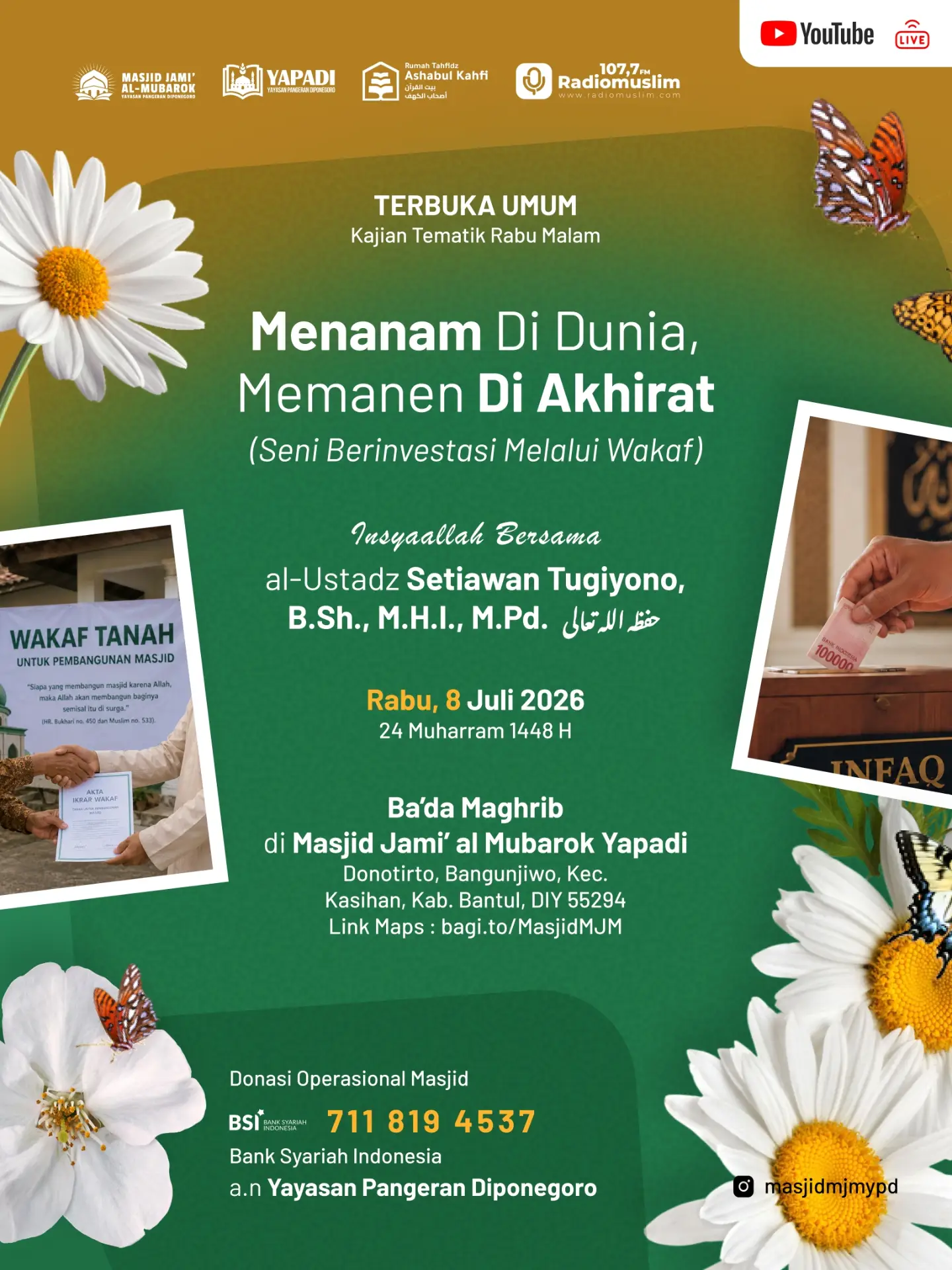 Menanam Di Dunia, Memanen Di Akhirat