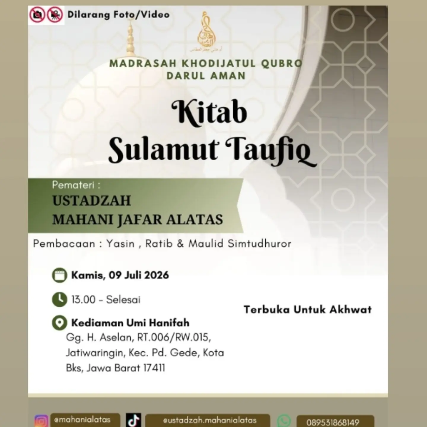 Kitab Sulamut Taufiq