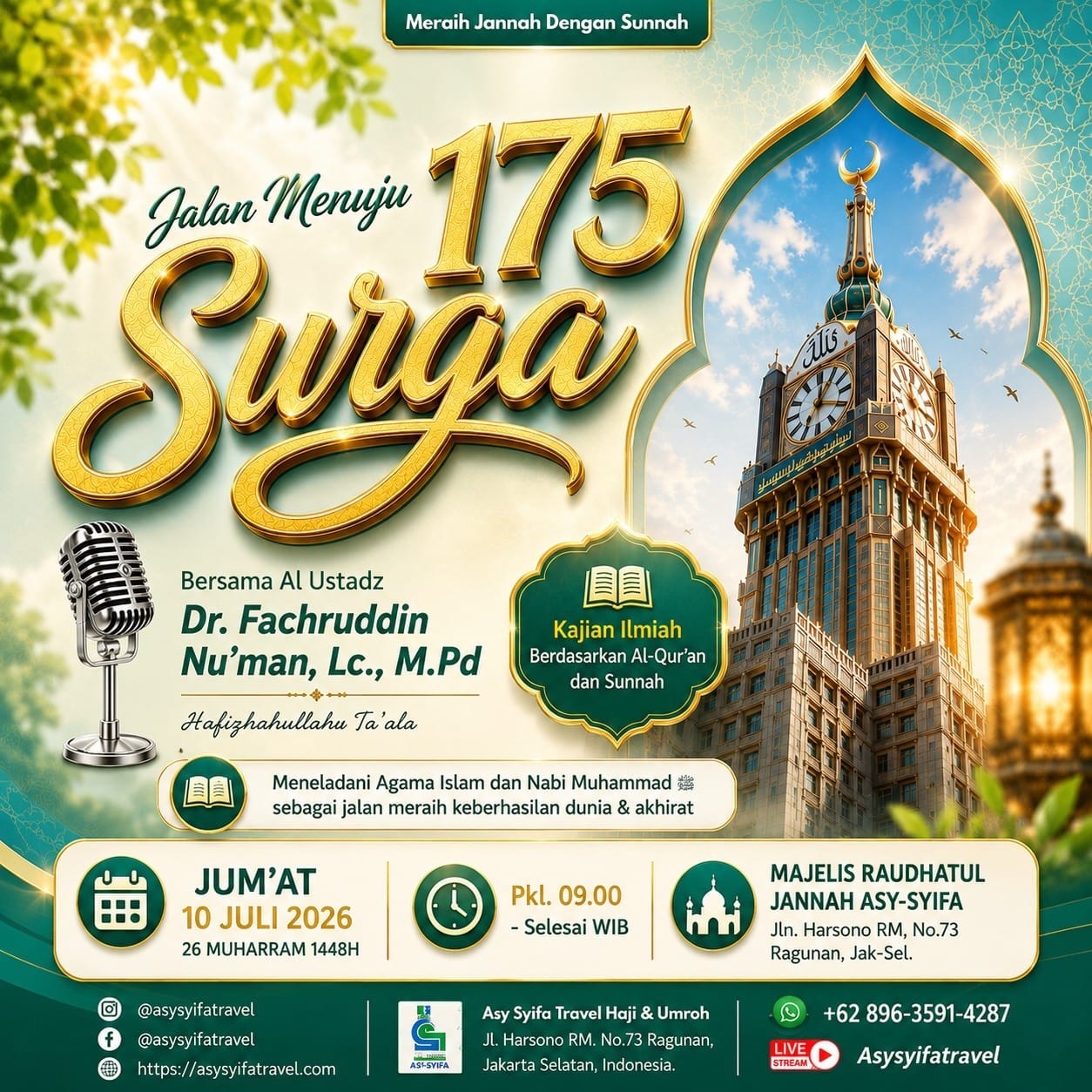 Jalan Menuju 175 Surga