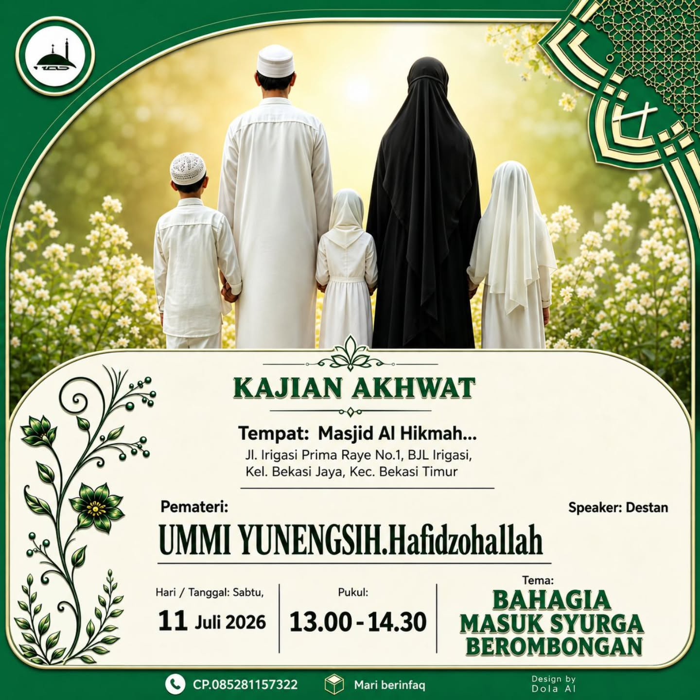 Bahagia Masuk Syurga Berombongan