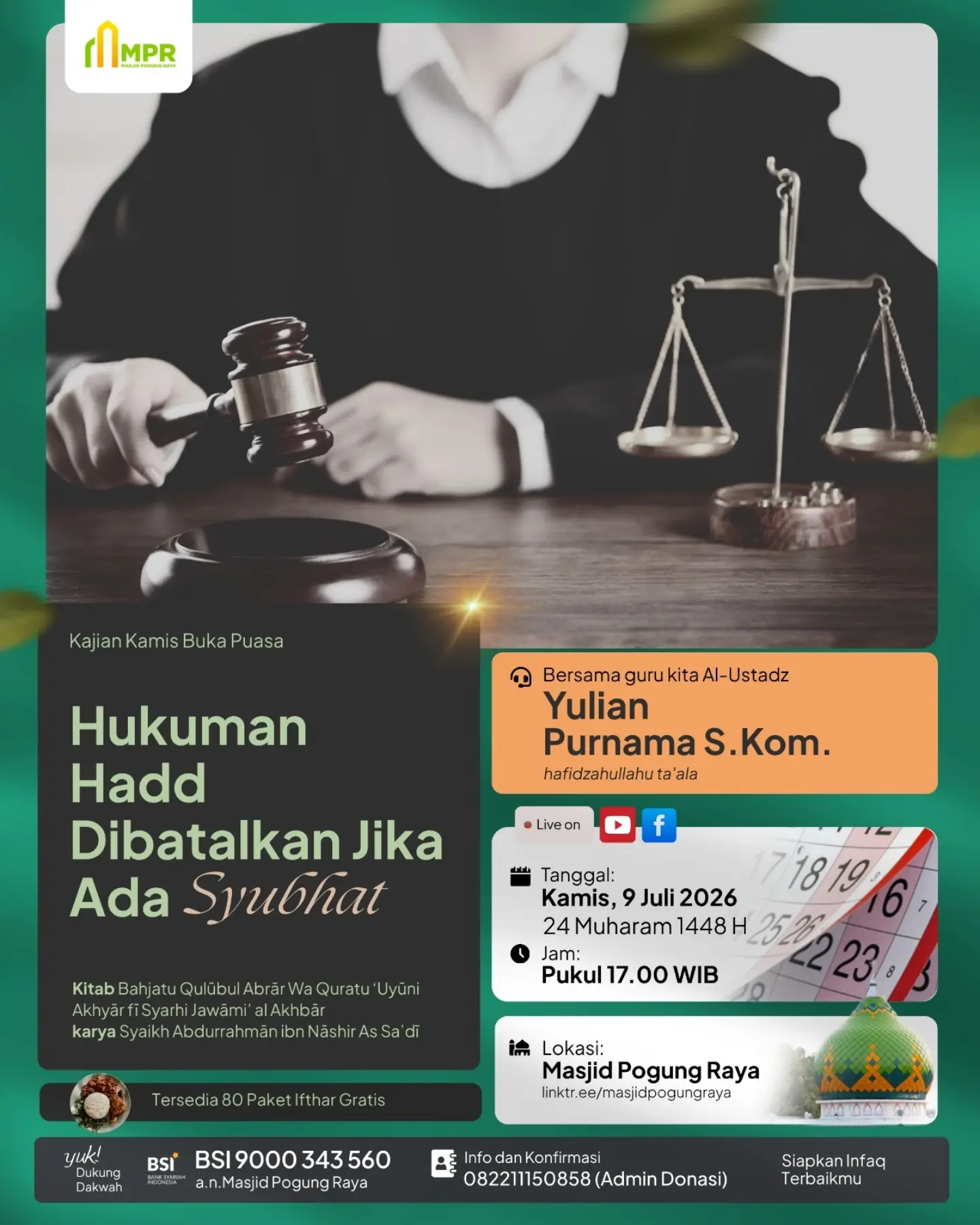 Kajian Kamis Buka Puasa