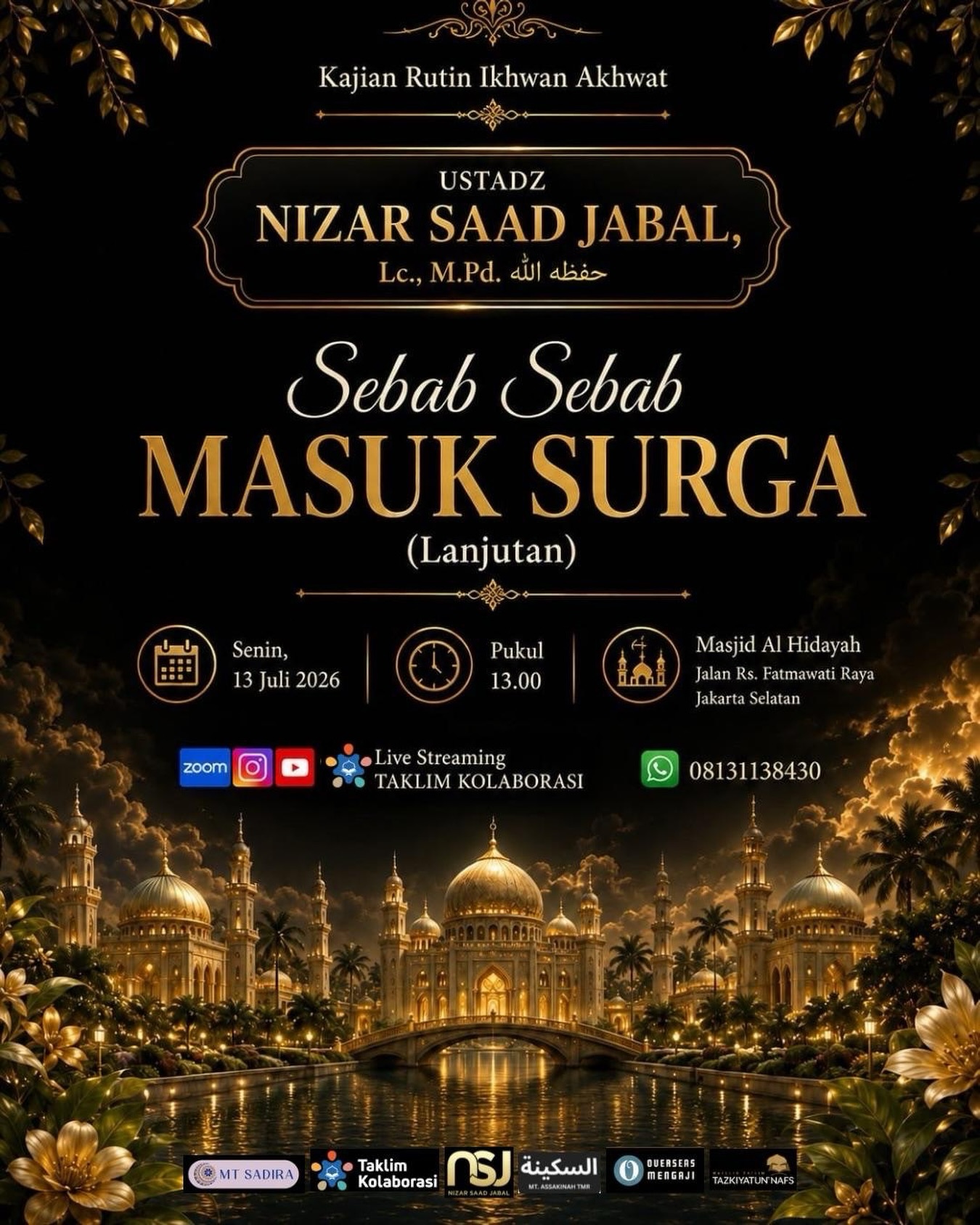 Sebab Sebab Masuk Surga (Lanjutan)