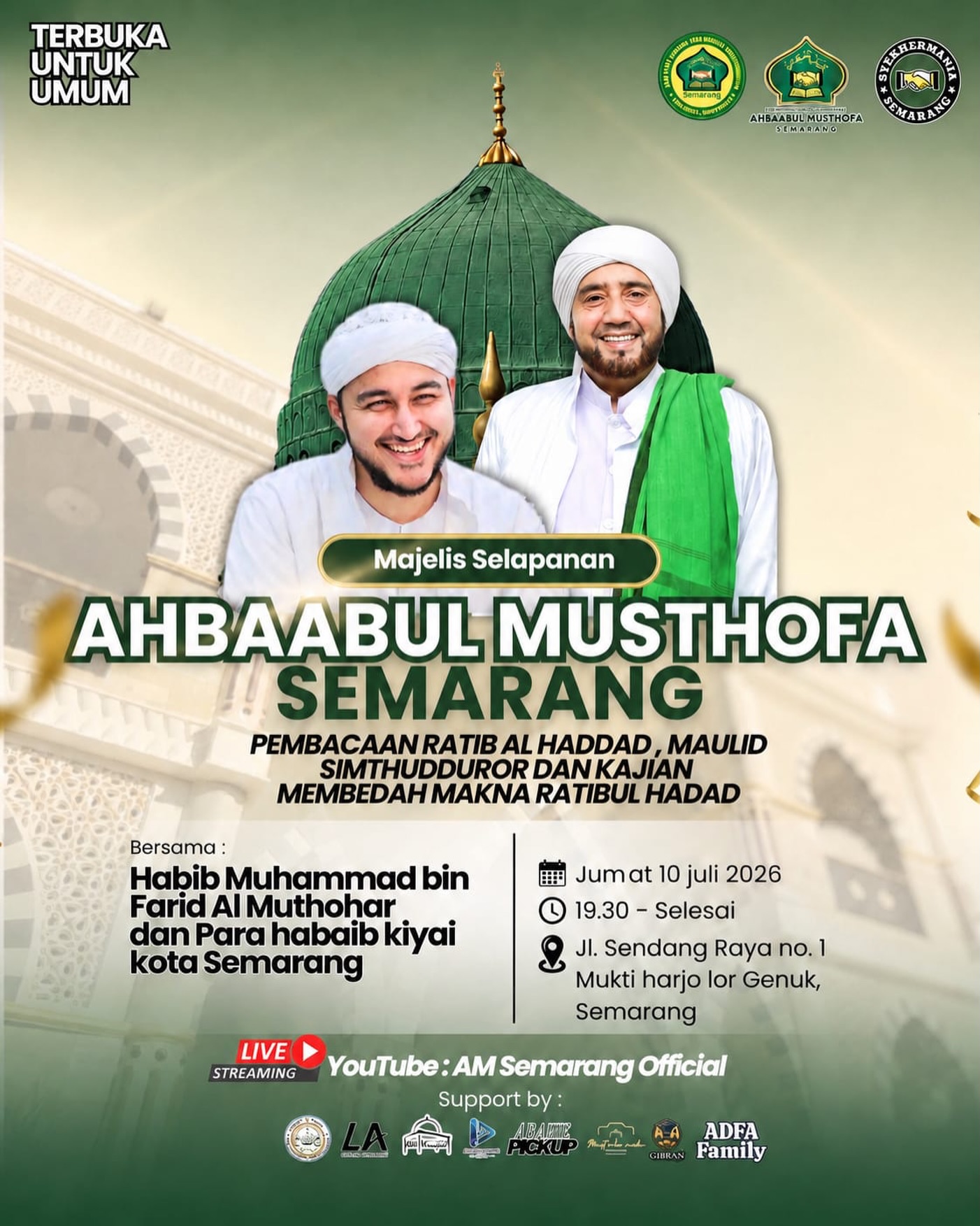 Majelis Selapanan Ahbaabul Musthofa Semarang